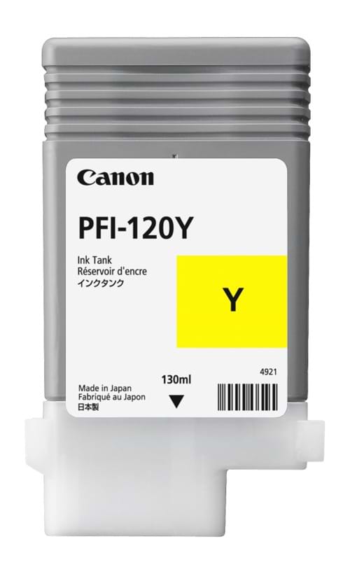 Чернила Canon PFI-120 130 мл Yellow (2888C001AA) - Фото 1