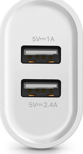Фото - Сетевое зарядное устройство UGREEN CD104 2xUSB 3.4A Charger White (20384)