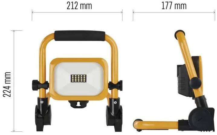 Фото - Светодиодный прожектор EMOS ZS2812 10W 1000Lm 6500K Li-Ion 4400mAч IP54