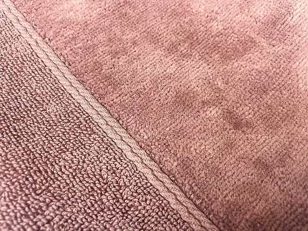 Фото - Рушник банний GM Textile Міладо шоколадний махровий велюр 70х140