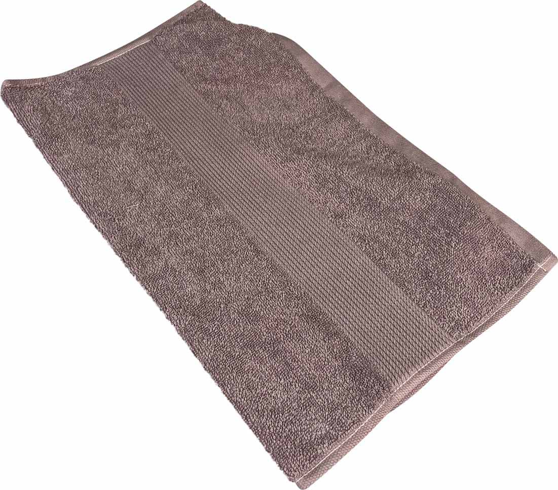 Рушник для рук GM Textile кавовий махровий з бордюром 40х70 - Фото 1