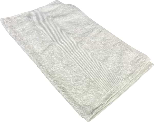 Фото - Полотенце для лица GM Textile белое махровое с бордюром 50х90