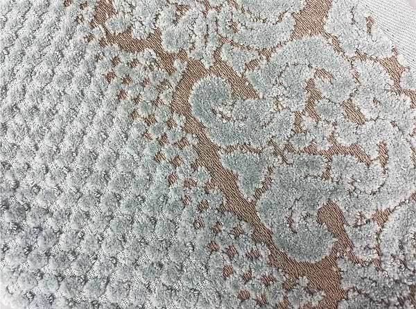 Фото - Полотенце банное GM Textile Дамаск мятное махровое велюр 70х140