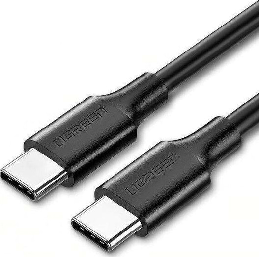 Кабель синхронизации данных UGREEN US286 Type-C - Type-C 3A Cable 0.5 м Black (50996) - Фото 1