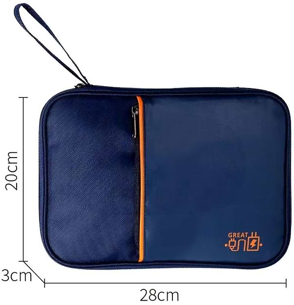 Фото - Органайзер для хранения кабелей Love You Home и планшета до 11'' Синий 28х20х3 см (59029)