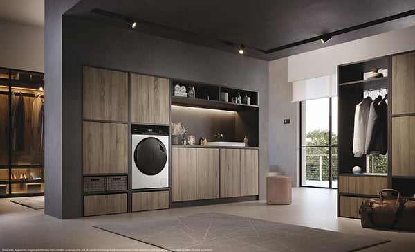 Фото - Прально-сушильна Haier HWD90-B14959U1