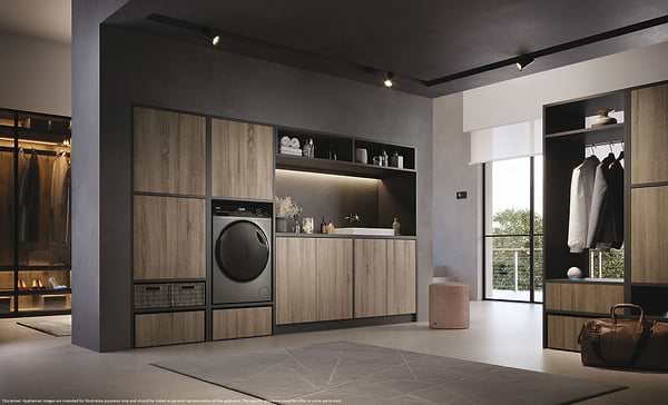 Фото - Стирально-сушильная машина Haier HWD80B14959S8U1