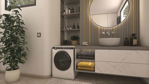 Фото - Пральна машина Haier HW50-BP12307-S