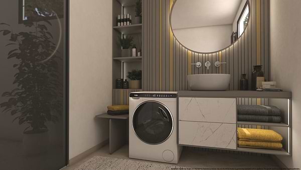 Фото - Пральна машина Haier HW50-BP12307-S