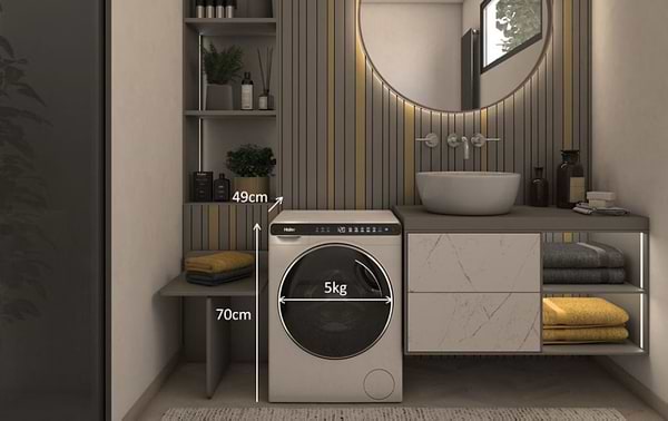 Фото - Пральна машина Haier HW50-BP12307-S