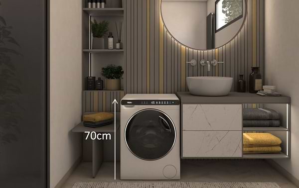 Фото - Пральна машина Haier HW50-BP12307-S