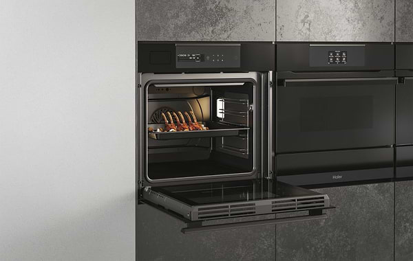 Фото - Духова шафа електрична Haier HWO60SM6B5BH