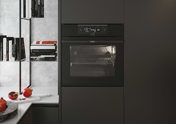 Фото - Духова шафа електрична Haier HWO60SM2F3BH