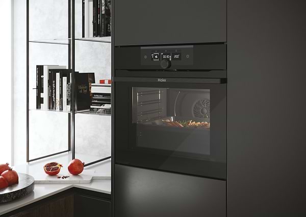 Фото - Духова шафа електрична Haier HWO60SM2F3BH