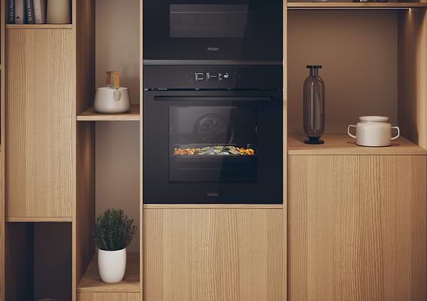 Фото - Духова шафа електрична Haier H6 ID25G3YTB
