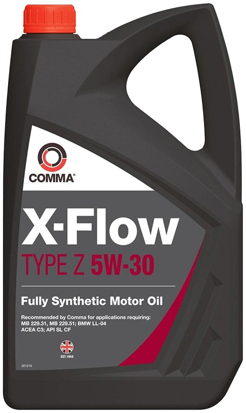 Олива для авто COMMA X-FLOW TYPE Z 5W-30 4л (XFZ4L)