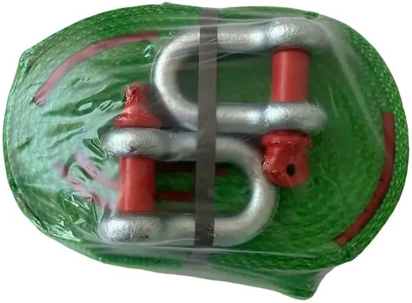 Фото - Буксирувальний трос Poputchik зі скобами 18 т 6 м (29-014-IS)