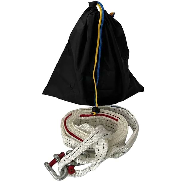 Фото - Буксирувальний трос Poputchik зі скобами 3 т 4 м (29-019-3-IS)