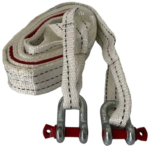 Фото - Буксирувальний трос Poputchik зі скобами 5 т 5 м (29-020-5-IS)