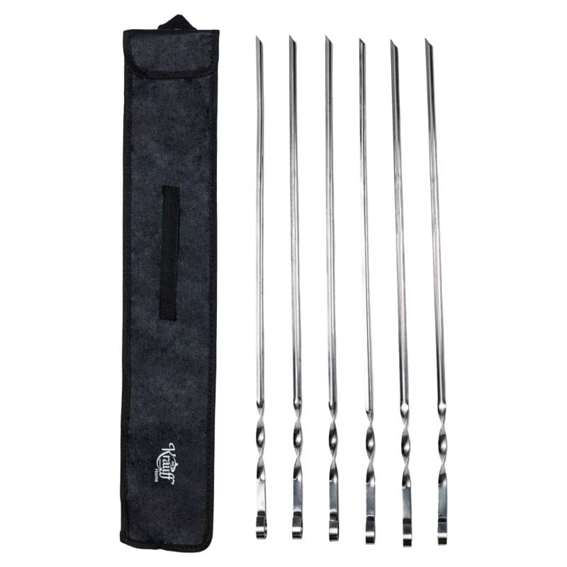 Шампур Krauff Bratrost  6 шт. с чехлом (29-274-002)