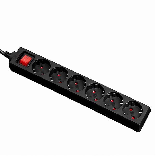 Фото - Мережевий фільтр Ultra SSB6-5 V2 Чорний