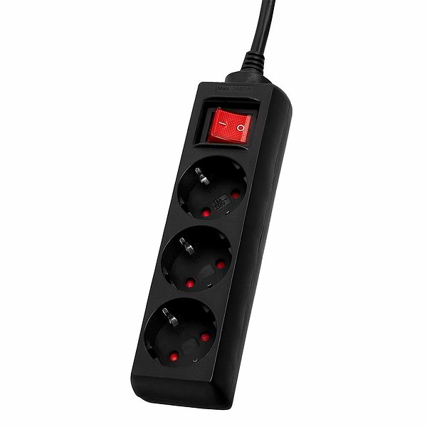 Фото - Мережевий фільтр Ultra SSB3-5 V2 Чорний