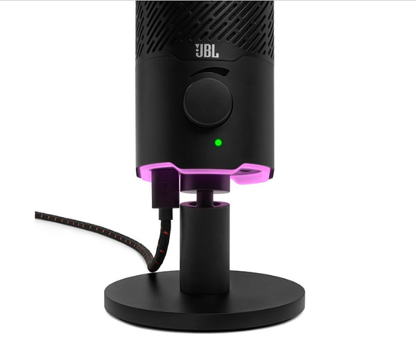 Фото - Мікрофон до комп'ютера JBL Quantu Stream Black (JBLQSTREAMBLK)