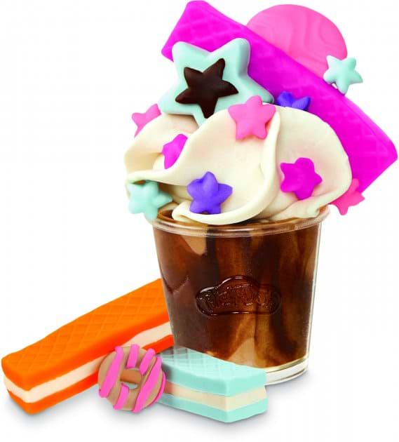 Фото - Набори для ліплення Play Doh Hasbro "Різнокольорове кафе" (F5836)