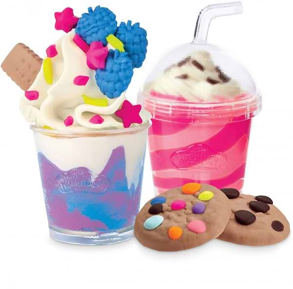 Фото - Набори для ліплення Play Doh Hasbro "Різнокольорове кафе" (F5836)