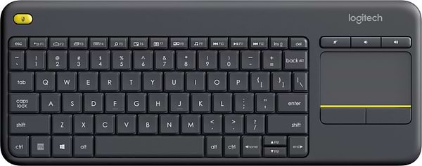 Фото - Клавиатура беспроводная для Smart TV Logitech Touch K400 Plus UA Black (920-007145)