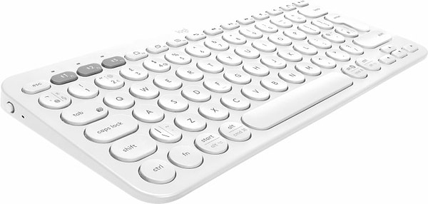 Фото - Клавіатура бездротова Logitech K380 Multi-Device Bluetooth UA White (920-009868)