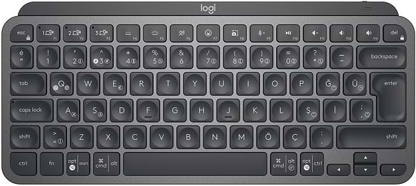 Фото - Клавіатура бездротова Logitech MX Keys Mini Wireless Illuminated UA Graphite (920-010498)