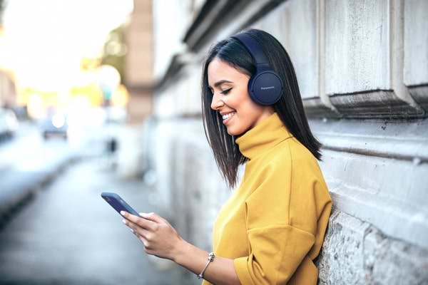 Фото - Навушники повнорозмірні бездротові Panasonic RB-HF420BGE-A