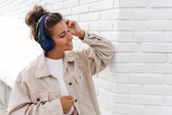 Фото - Навушники повнорозмірні бездротові Panasonic RB-HF420BGE-A