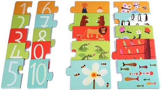 Фото - Пазлы (3-4 года) Djeco игра Посчитай (DJ08151)