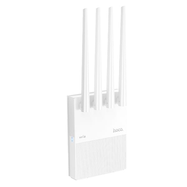 Фото - Маршрутизатор інтернет WiFi5 HOCO HI31 WiFi5 wireless router 2.4-5G 1200Mbit/s EU version (6942007640718)