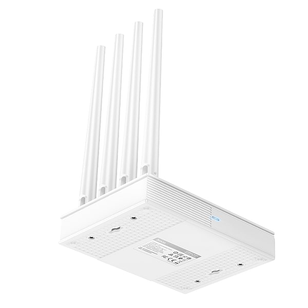 Фото - Маршрутизатор інтернет WiFi5 HOCO HI31 WiFi5 wireless router 2.4-5G 1200Mbit/s EU version (6942007640718)