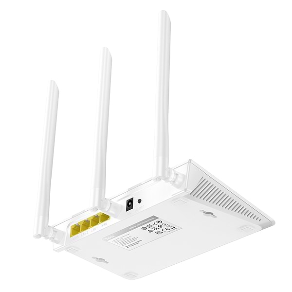 Фото - Маршрутизатор интернет WiFi4 HOCO HI30 WiFi4 EU (6942007640688)