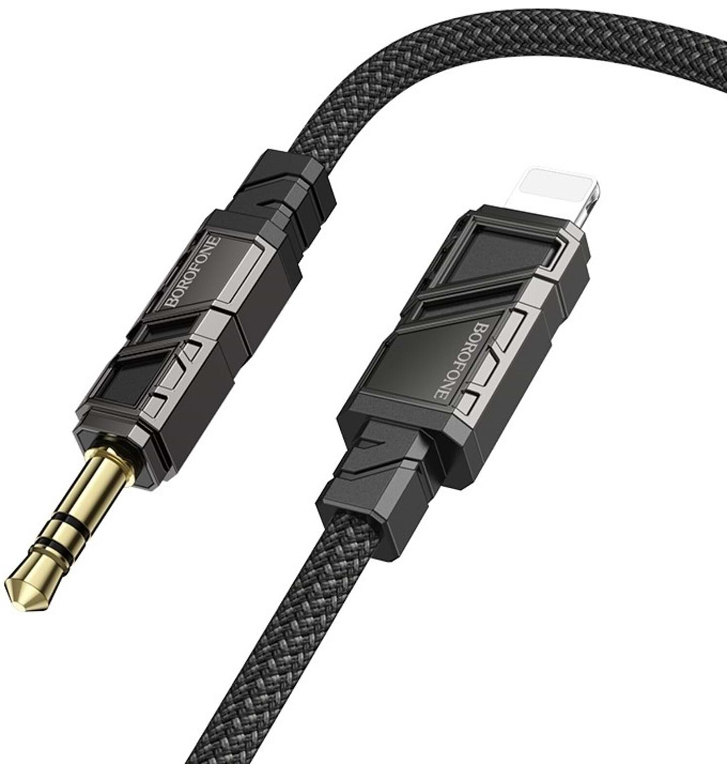 Перехідник BOROFONE BL22 iP Black (6941991117749)