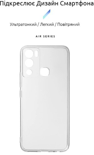 Фото - Чехол для смартфона Armorstandart Air Series for Infinix Hot 12i 4G (X665B) Camera cover Transparent (ARM62266)