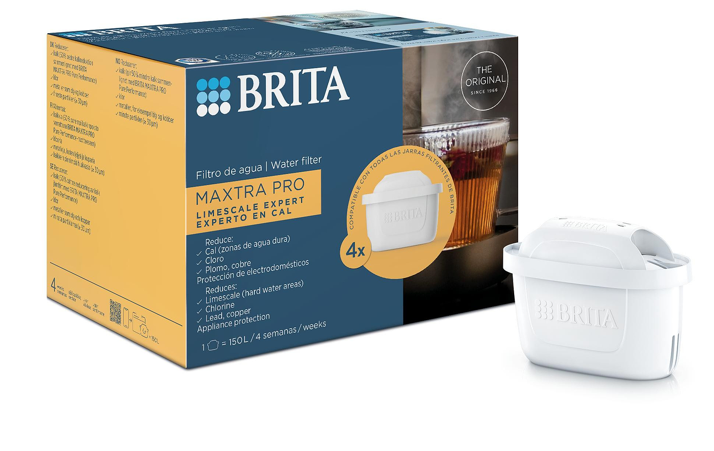 Картридж для фільтру-глечика Brita MXPro Limescale 4 шт. - Фото 1