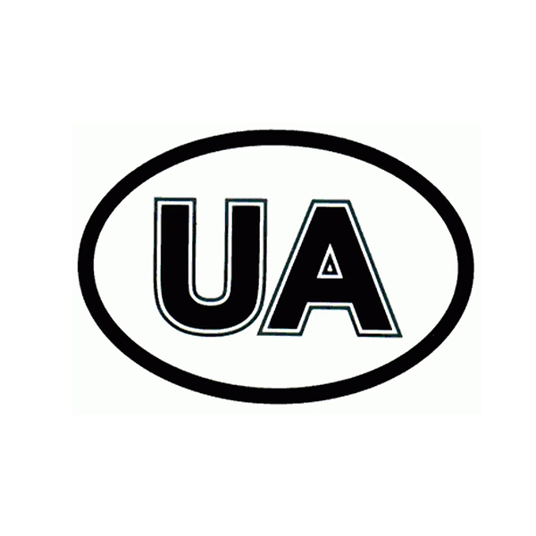 Фото - Набір для авто Poputchik Євростандарт Слава Україні чорна (01-204-IS)