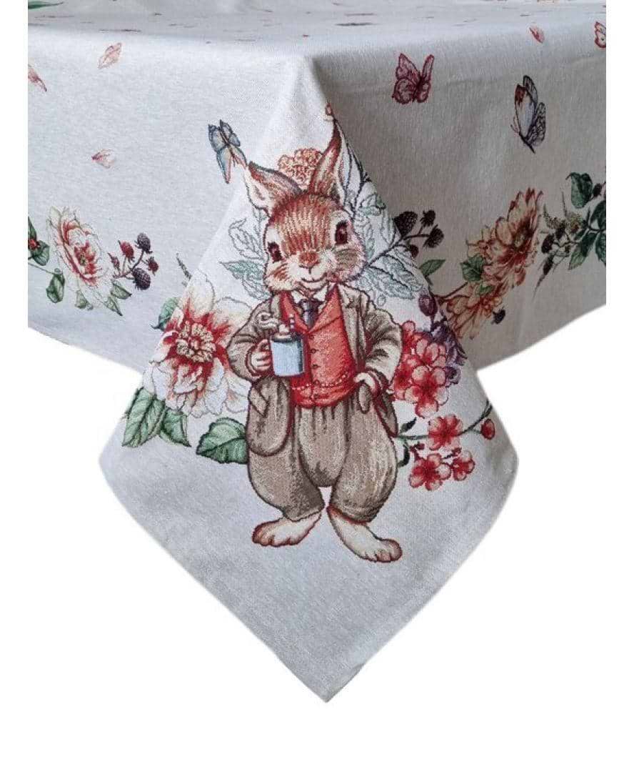 Скатертина прямокутна Прованс гобелен Затишок 130х140 см (026004) - Фото 1