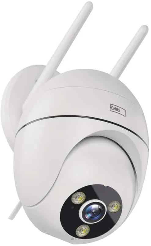 IP-камера EMOS H4057 Go Smart зовнішня з Wi-Fi,живлення 5V/1A,біла