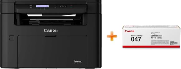 МФУ ч/б печати Canon i-Sensys MF113w + Картридж 047 Black (2219C001AABND2) - Фото 1