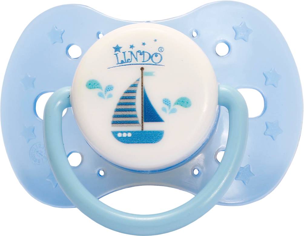 Купить Ортодонтическая пустышка Lindo голубой (Pk012/0-6гол) - Фото 1 Ортодонтическая пустышка Lindo голубой (Pk012/0-6гол) - Фото 1