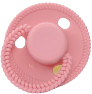 Ортодонтична пустушка Lindo рожевий (Pk076/18+роз)