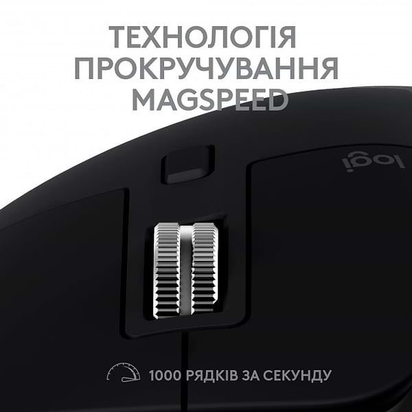 Фото - Мышь беспроводная Logitech MX Master 3S For Mac Performance Wireless Mouse Space Grey (910-006571)