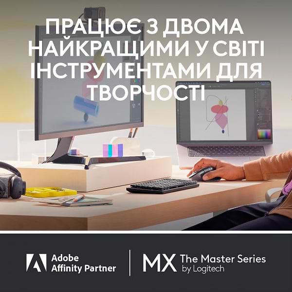Фото - Мышь беспроводная Logitech MX Master 3S For Mac Performance Wireless Mouse Pale Grey (910-006572)