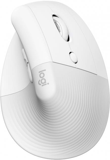 Мышь беспроводная Logitech Lift for Mac Vertical Ergonomic Off White (910-006477) - Фото 1